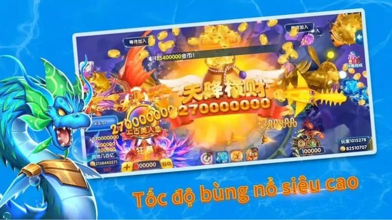 Hướng Dẫn Cách Hack Game Bắn Cá Tại NOHU Chuẩn Xác Quan sát tốc độ di chuyển của các đàn cá cẩn thận